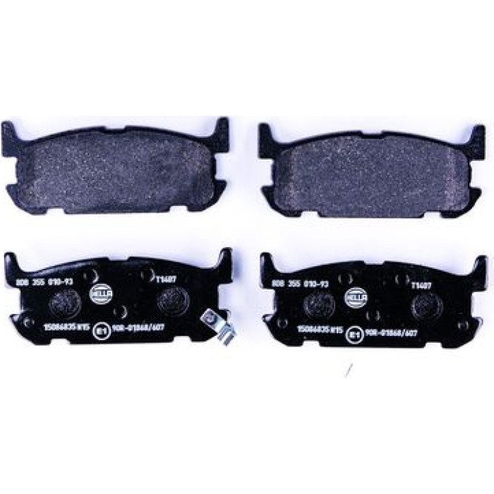 Hella 8DB 355 010-931 Bremsbelagsatz, Scheibenbremse Hella 8DB 355 010-931 Bremsbelagsatz, Scheibenbremse