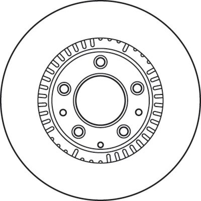 TRW DF6068 Bremsscheibe