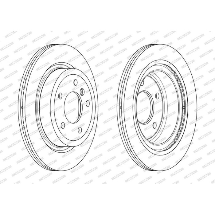 Ferodo DDF2034C Bremsscheibe PREMIER Ferodo DDF2034C Bremsscheibe PREMIER