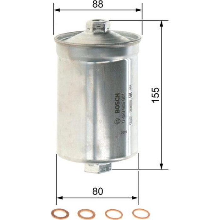 BOSCH 0 450 905 601 Kraftstofffilter BOSCH 0 450 905 601 Kraftstofffilter