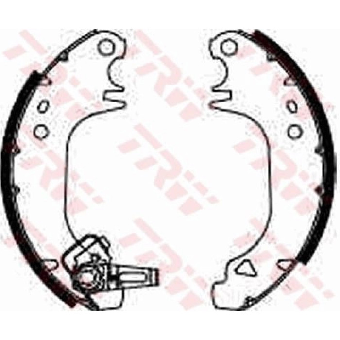 TRW GS8322 Bremsbackensatz TRW GS8322 Bremsbackensatz