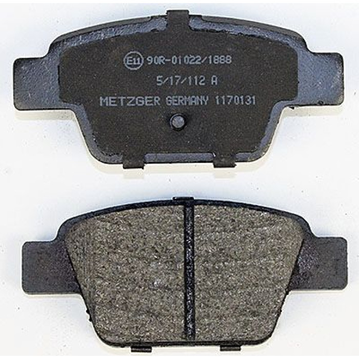Metzger 1170131 Bremsbelagsatz, Scheibenbremse