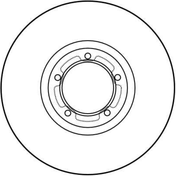 TRW DF2785 Bremsscheibe TRW DF2785 Bremsscheibe