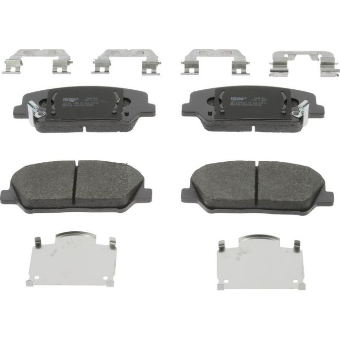 Ferodo FDB4703 Bremsbelagsatz, Scheibenbremse PREMIER ECO FRICTION