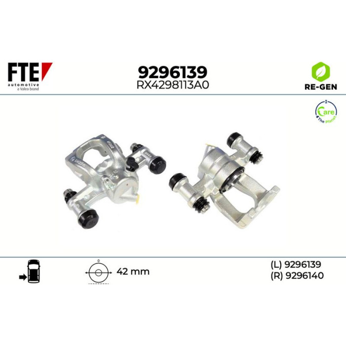 FTE 9296139 Bremssattel FTE 9296139 Bremssattel
