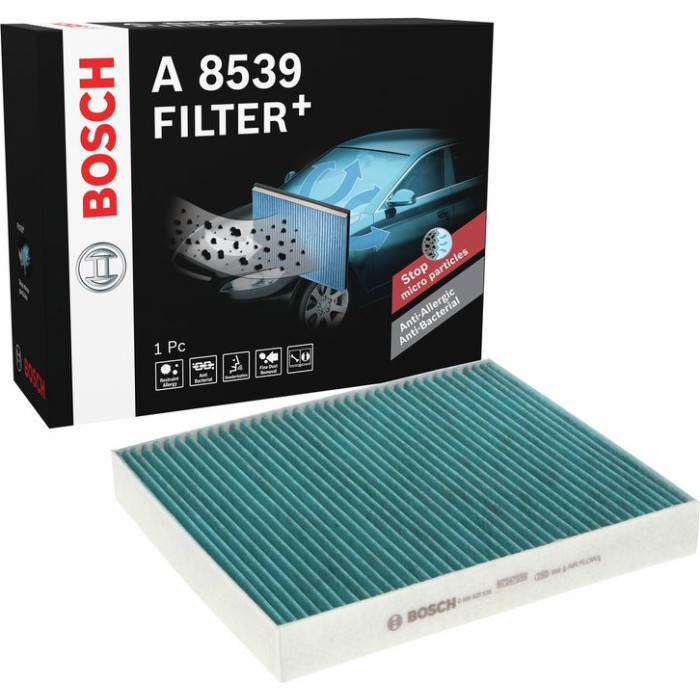 BOSCH 0 986 628 539 Innenraumfilter BOSCH 0 986 628 539 Innenraumfilter