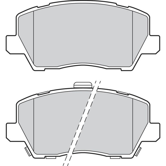 Valeo 302888 Bremsbelagsatz, Scheibenbremse ESSENTIAL