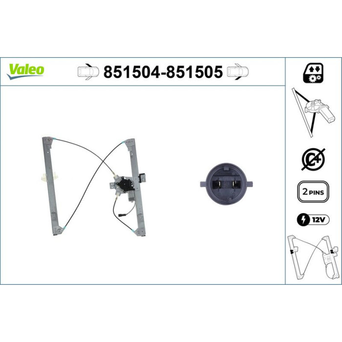 Valeo 851504 Fensterheber Valeo 851504 Fensterheber