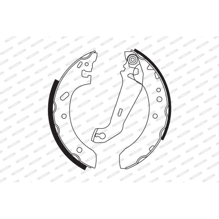 Ferodo FSB552 Bremsbackensatz PREMIER