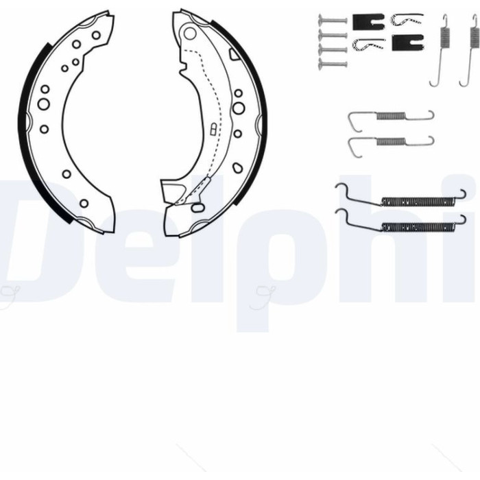 Delphi KP1089 Bremsbackensatz Delphi KP1089 Bremsbackensatz