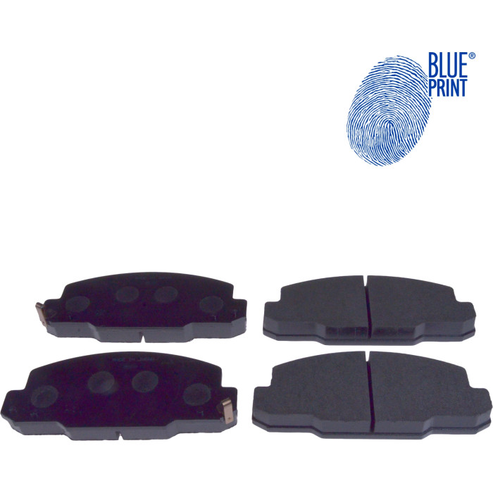 Blue Print ADT342107 Bremsbelagsatz, Scheibenbremse