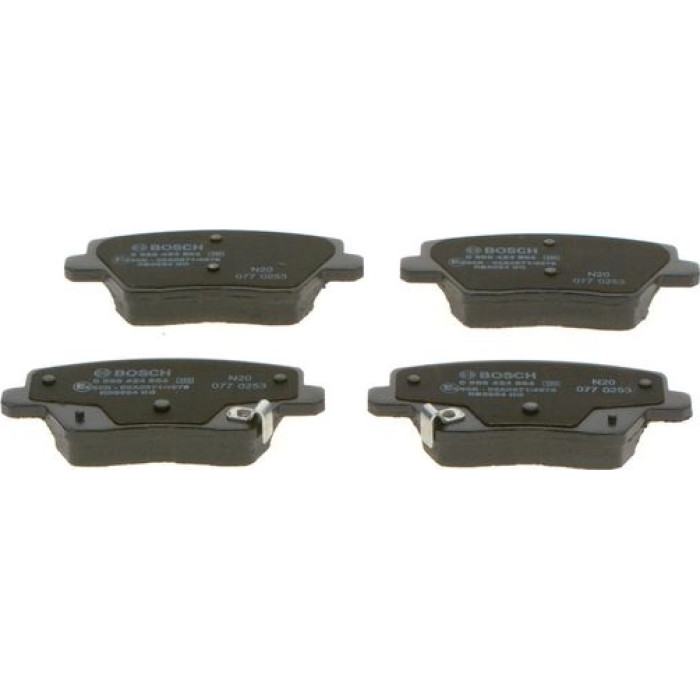 BOSCH 0 986 424 864 Bremsbelagsatz, Scheibenbremse BOSCH 0 986 424 864 Bremsbelagsatz, Scheibenbremse