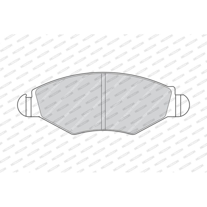 Ferodo FDB1378 Bremsbelagsatz, Scheibenbremse PREMIER ECO FRICTION
