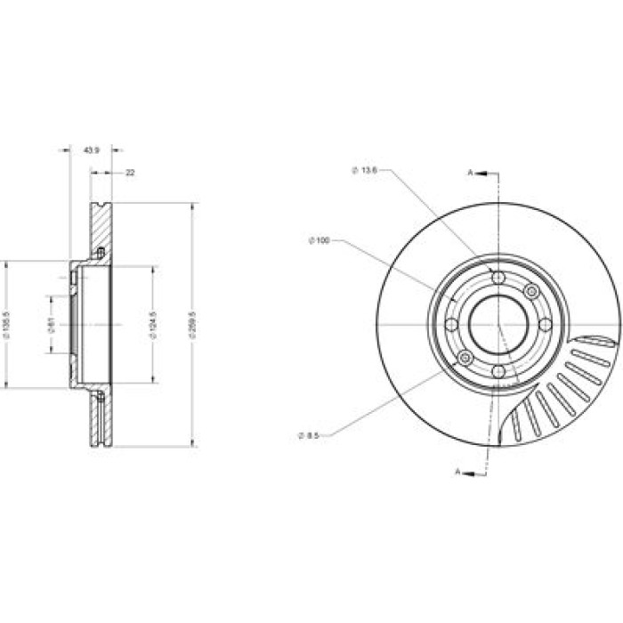 Bremsscheibe 6110047