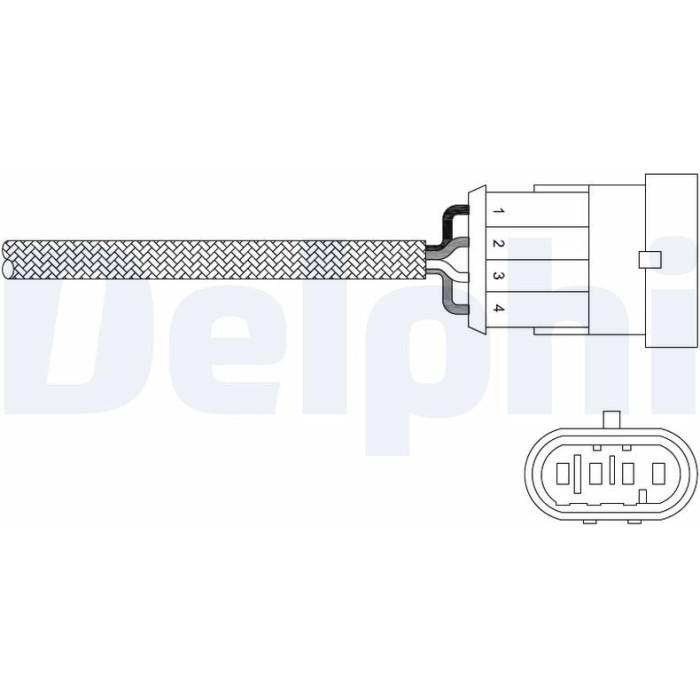 Delphi ES20344-12B1 Lambdasonde Delphi ES20344-12B1 Lambdasonde