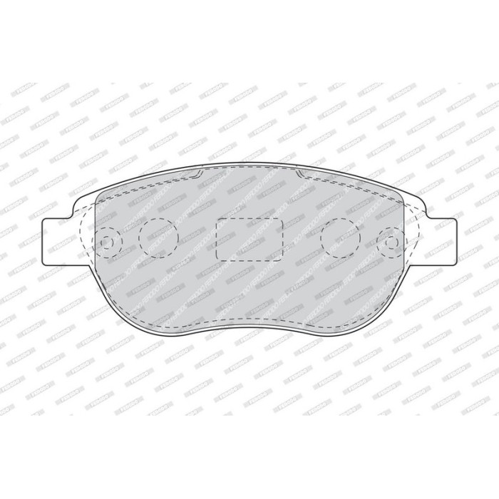 Ferodo FDB5028 Bremsbelagsatz, Scheibenbremse PREMIER ECO FRICTION Ferodo FDB5028 Bremsbelagsatz, Scheibenbremse PREMIER ECO FRICTION