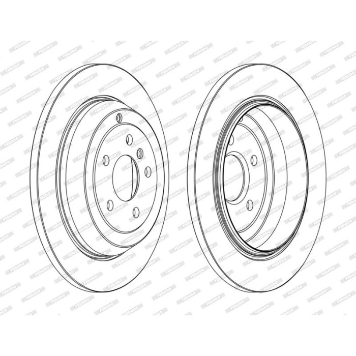 Ferodo DDF1530C Bremsscheibe PREMIER High Carbon