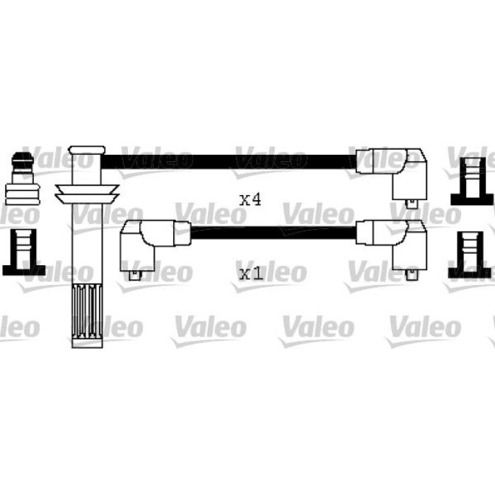 Valeo 346531 Zündleitungssatz