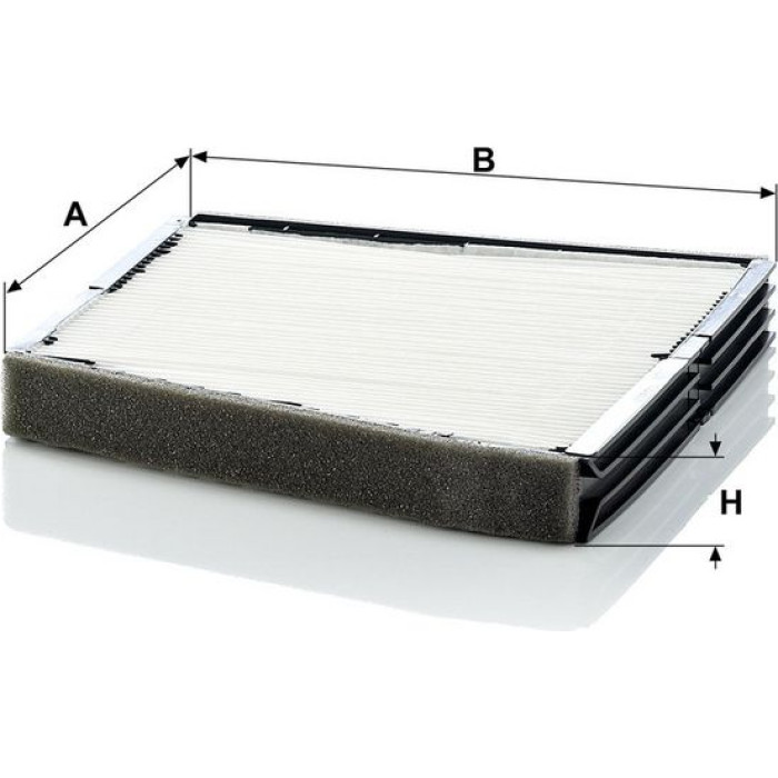 MANN-FILTER CU 2337 Innenraumfilter, Partikelfilter MANN-FILTER CU 2337 Innenraumfilter, Partikelfilter
