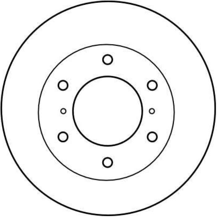 TRW DF4159 Bremsscheibe