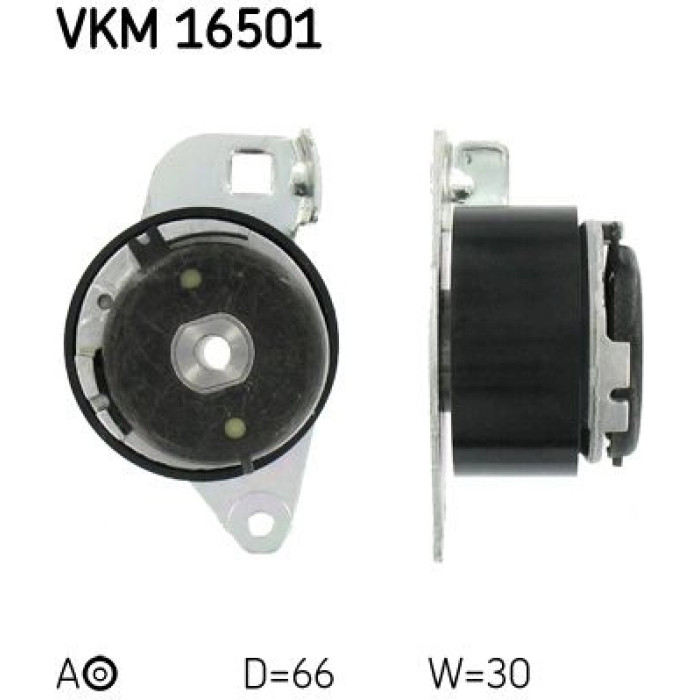 SKF VKM 16501 Spannrolle, Zahnriemen SKF VKM 16501 Spannrolle, Zahnriemen