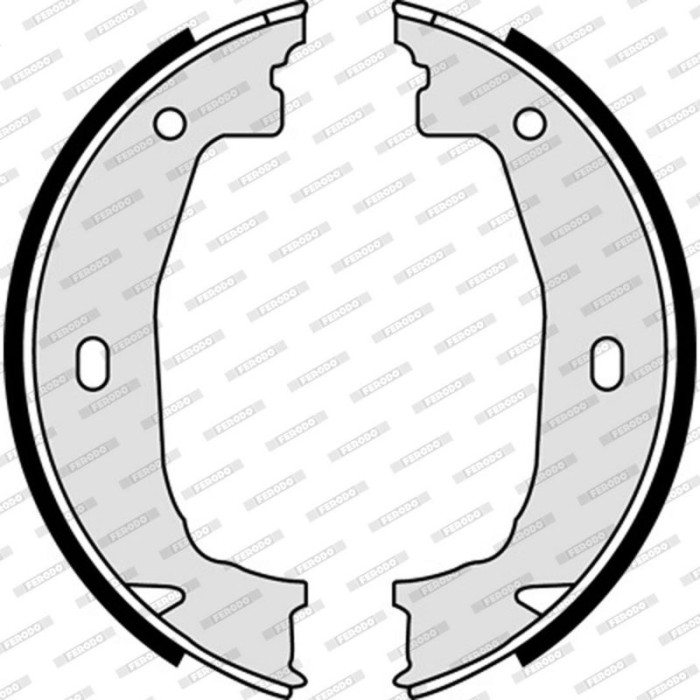 Ferodo FSB592 Bremsbackensatz, Feststellbremse PREMIER