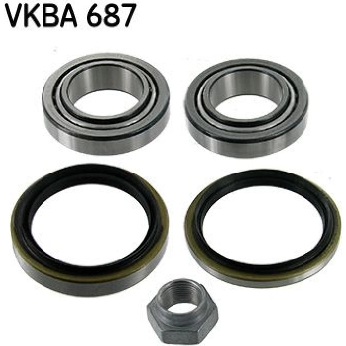 SKF VKBA 687 Radlagersatz SKF VKBA 687 Radlagersatz