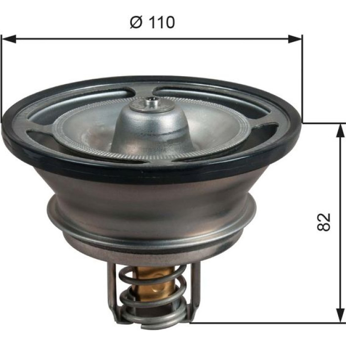 Gates TH51482G1 Thermostat, Kühlmittel