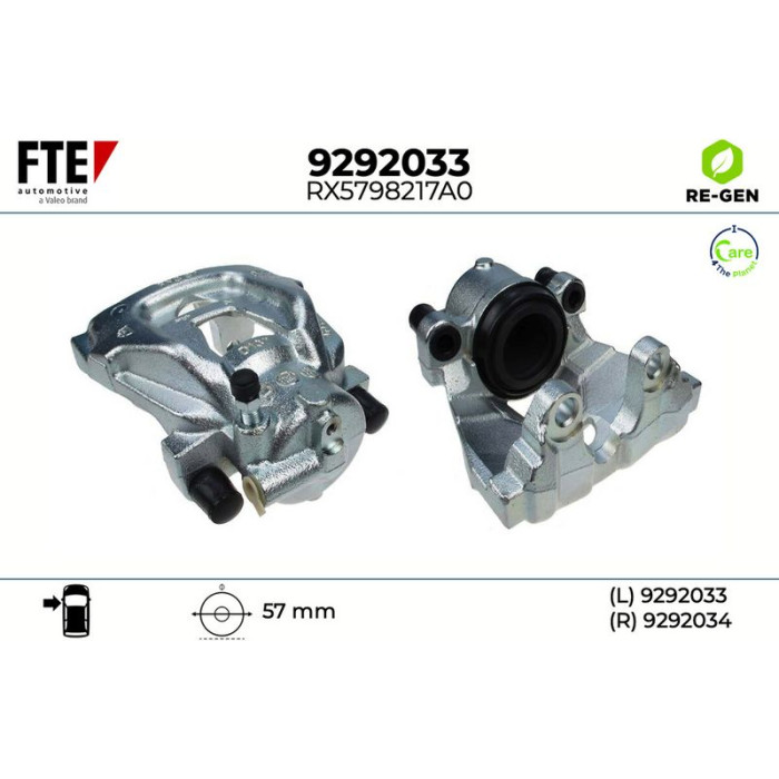 FTE 9292033 Bremssattel