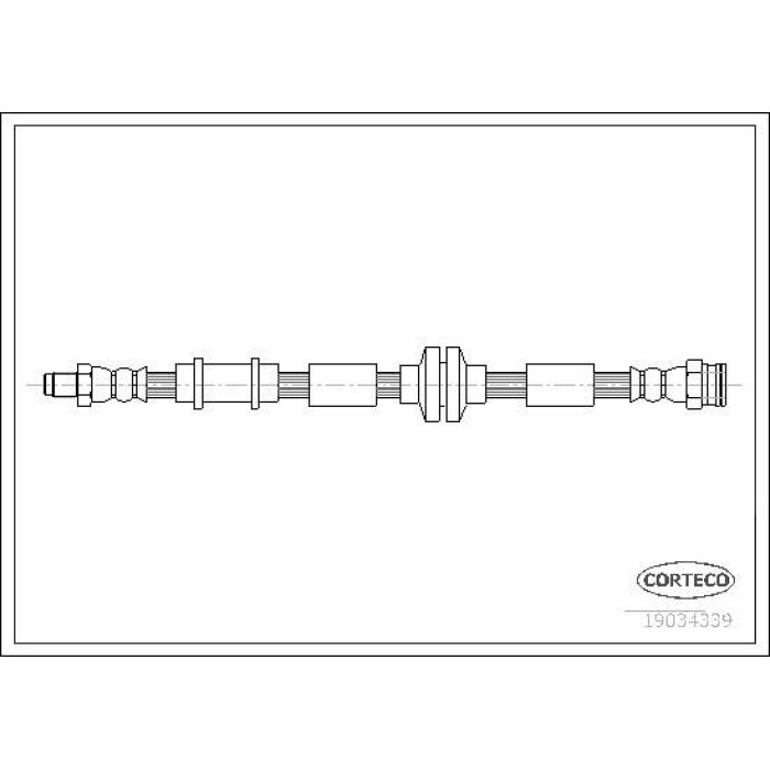 Corteco 19034339 Bremsschlauch