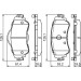BOSCH | Bremsbelagsatz, Scheibenbremse | 0 986 494 690