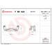 Brembo | Bremssattelhaltersatz | F BK 022 Brembo | Bremssattelhaltersatz | F BK 022