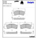Delphi Bremsbelagsatz, Scheibenbremse LP1518
