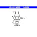 ATE | Druckschalter, Bremshydraulik | 10.0522-4002.1 ATE | Druckschalter, Bremshydraulik | 10.0522-4002.1