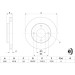 BOSCH | Bremsscheibe | 0 986 479 B83 BOSCH | Bremsscheibe | 0 986 479 B83