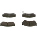 BOSCH | Bremsbelagsatz, Scheibenbremse | 0 986 493 340 BOSCH | Bremsbelagsatz, Scheibenbremse | 0 986 493 340