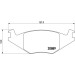 Brembo | Bremsbelagsatz, Scheibenbremse | P 85 019 Brembo | Bremsbelagsatz, Scheibenbremse | P 85 019