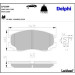 Delphi Bremsbelagsatz, Scheibenbremse LP1594