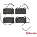 Brembo | Bremsbelagsatz, Scheibenbremse | P 61 064 Brembo | Bremsbelagsatz, Scheibenbremse | P 61 064