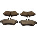 Bremsbelagsatz, Scheibenbremse QUARO SILVER CERAMIC QP7759C