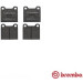 Brembo | Bremsbelagsatz, Scheibenbremse | P 59 001 Brembo | Bremsbelagsatz, Scheibenbremse | P 59 001