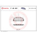 Brembo | Bremsbelagsatz, Scheibenbremse | P 49 037 Brembo | Bremsbelagsatz, Scheibenbremse | P 49 037