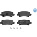 Meyle Bremsbelagsatz, Scheibenbremse MEYLE-ORIGINAL: True to OE 025 238 1616/W