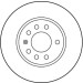 TRW | Bremsscheibe | DF2681 TRW | Bremsscheibe | DF2681