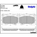 Delphi Bremsbelagsatz, Scheibenbremse LP1308