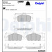 Delphi | Bremsbelagsatz, Scheibenbremse | LP3243 Delphi | Bremsbelagsatz, Scheibenbremse | LP3243