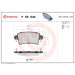 Brembo | Bremsbelagsatz, Scheibenbremse | P 59 040 Brembo | Bremsbelagsatz, Scheibenbremse | P 59 040