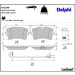 Delphi Bremsbelagsatz, Scheibenbremse LP2249 Delphi Bremsbelagsatz, Scheibenbremse LP2249