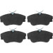 TRW Bremsbelagsatz, Scheibenbremse COTEC GDB1092