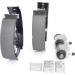 BOSCH | Bremsbackensatz | 0 204 114 607 BOSCH | Bremsbackensatz | 0 204 114 607